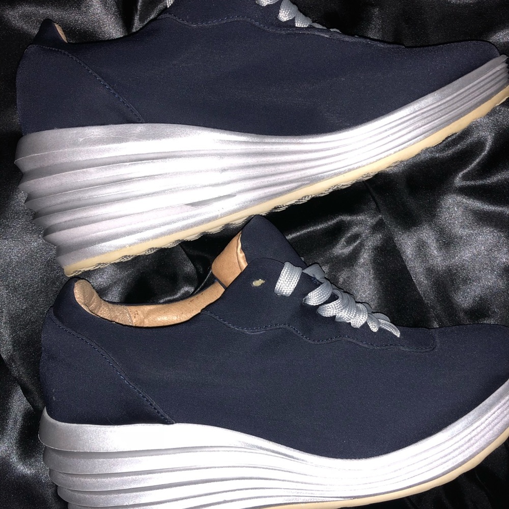 JEFFREY CAMPBELL NEVER WORN WEDGE SNEAKERS